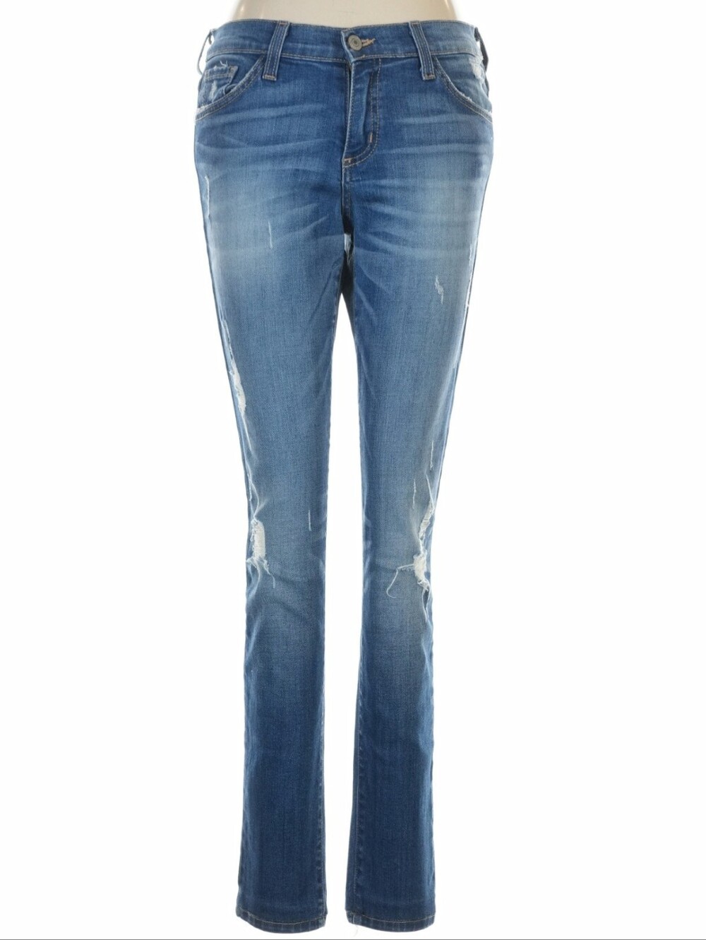 Flying Monkey Blue Distressed Flare Jeans- Size 28